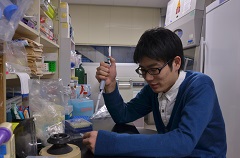【3月】理学部2回生・黒川君1週間実験体験